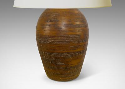 Large Danish Art Deco Table Lamp