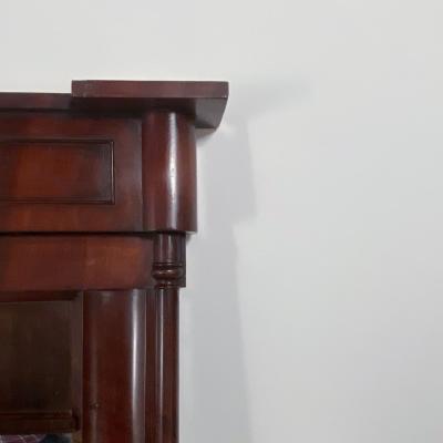 Large Danish Pier Mirror in Mahogany circa 1840