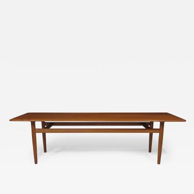 Large Danish Teak Coffee Table