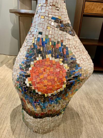 Large Decorative Modernist Floor Vase