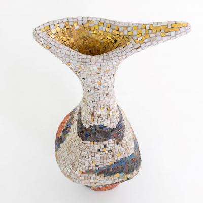Large Decorative Modernist Floor Vase