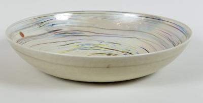 Large Decorative Shallow Bowl