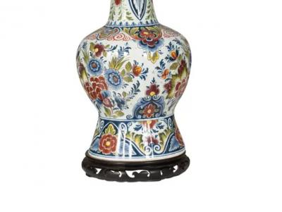 Large Delft Table Lamp