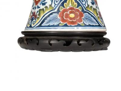 Large Delft Table Lamp