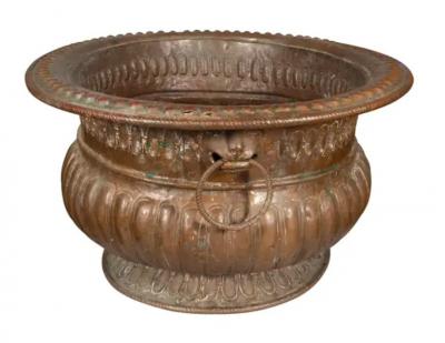 Large Dutch Copper Jardiniere