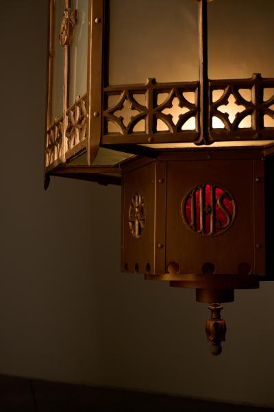 Large Ecclesiastical Hanging Lantern