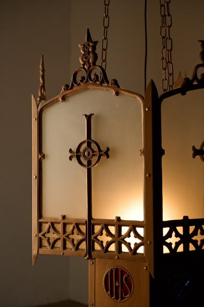 Large Ecclesiastical Hanging Lantern