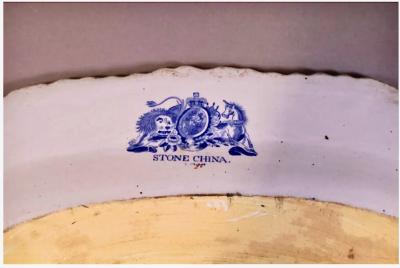 Large English Ironstone Imari Platter