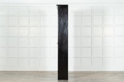 Large English Mahogany Glazed Bookcase Vitrine