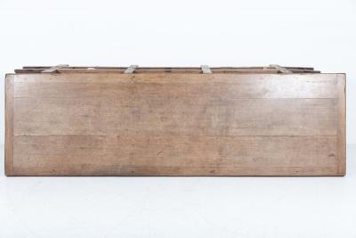 Large English Oak Trestle Table