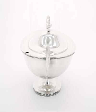 Large English Silver Plate Tableware Covered Tureen