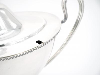 Large English Silver Plate Tableware Covered Tureen