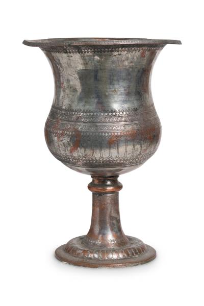 Large English Victorian Silver Plated Urn