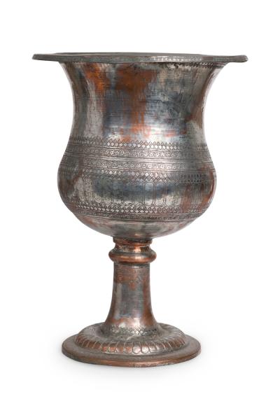 Large English Victorian Silver Plated Urn