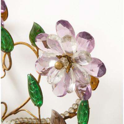 Large Five Arm Bagues Sconce