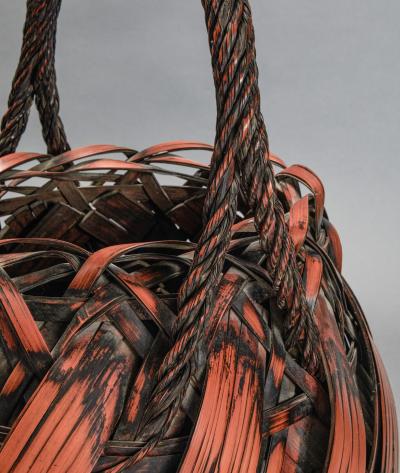 Large Flower Arranging Ikebana Basket