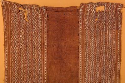 Large Framed Pre Columbian Woven Textile Panel Inca Culture Peru