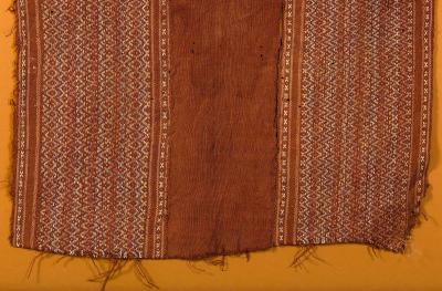 Large Framed Pre Columbian Woven Textile Panel Inca Culture Peru