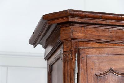 Large French 19thC Walnut Buffet Deux Corps