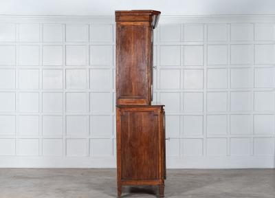 Large French 19thC Walnut Buffet Deux Corps