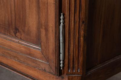 Large French 19thC Walnut Buffet Deux Corps