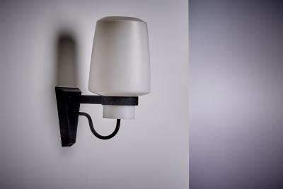 Large French Architectural Wall Lamp France 1950s