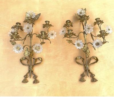 Large French Wall Lights