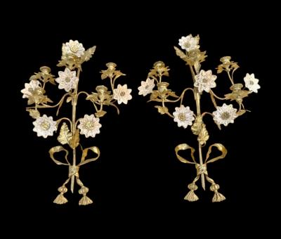 Large French Wall Lights