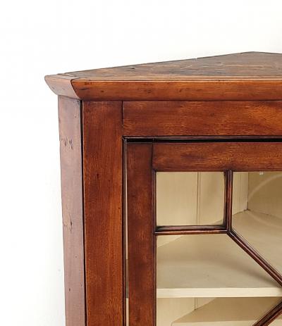 Large Georgian Corner Cupboard England circa 1800