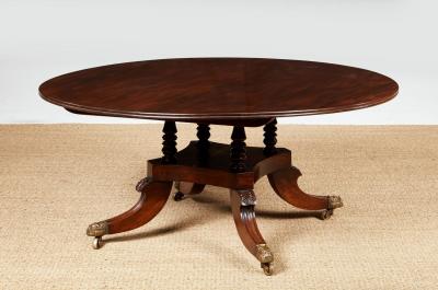 Large Georgian Round Table