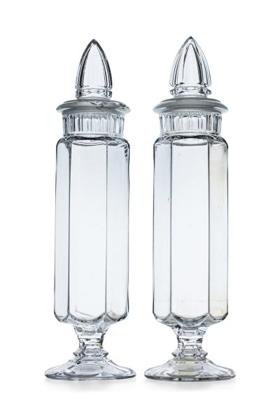 Large Glass Apothecary Jars