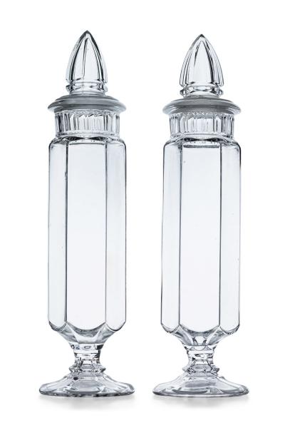 Large Glass Apothecary Jars