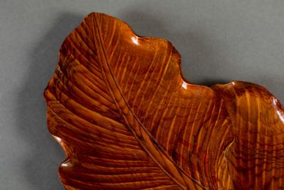Large Habon also spelled Jabon Leaf Tray