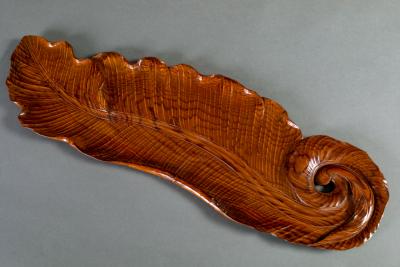 Large Habon also spelled Jabon Leaf Tray
