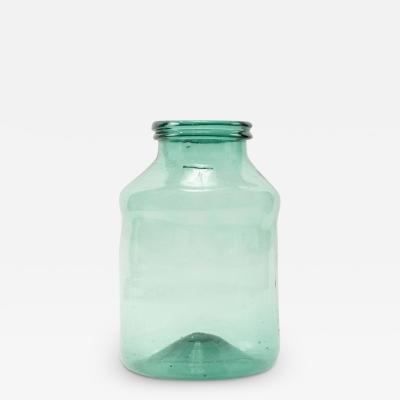 Large Hand Blown Antique Glass Jar