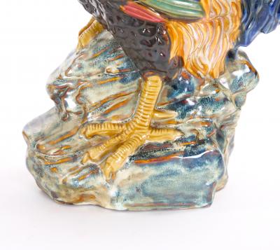 Large Hand Painted Decorated English Porcelain Tableware Decorative Rooster