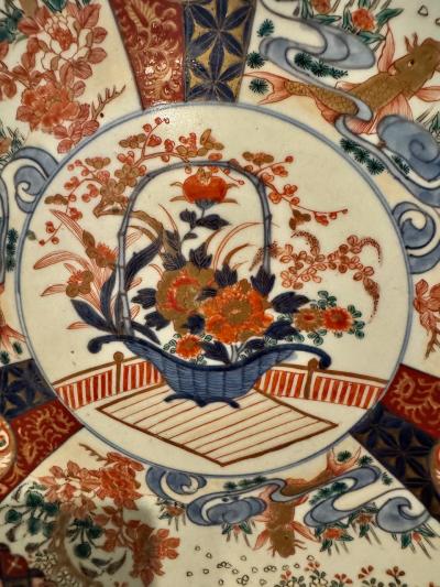 Large Imari Charger Meiji Period II