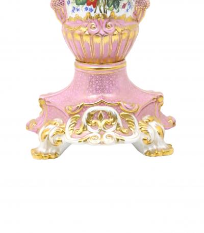 Large Impressive 19th Century French S vres Porcelain Centerpiece Vase