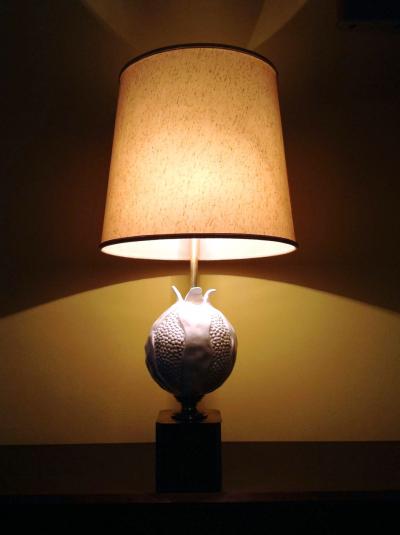 Large Italian Ceramic Table Lamp
