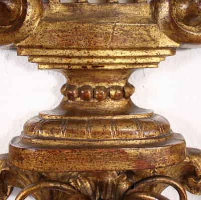 Large Italian Giltwood Sconce circa 1880
