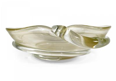 Large Italian Glass Bowl