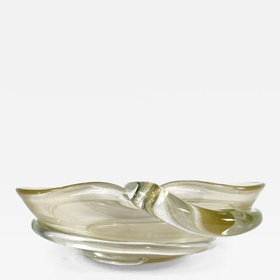 Large Italian Glass Bowl