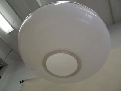 Large Italian Mid Century Modern Saucer Disc Form Chandelier Pendant 1970