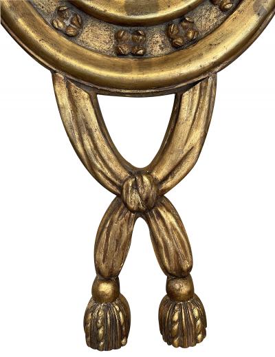 Large Italian baroque style 3 arm giltwood and iron wall sconce now electrified