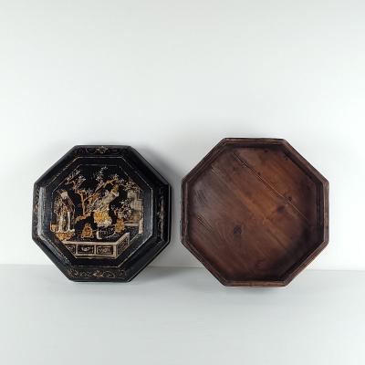 Large Lacquer and Gilt Decorated Box Japan circa 1880