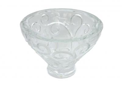 Large Lalique Crystal Bowl Centerpiece