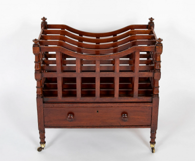 Large Mahogany Federal Sheraton Canterbury