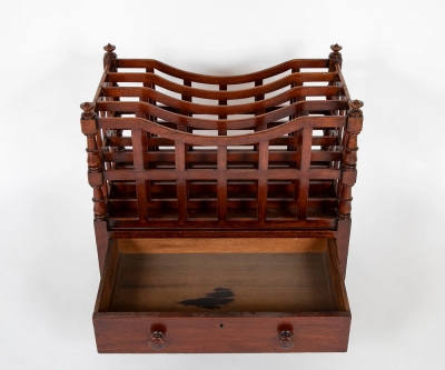 Large Mahogany Federal Sheraton Canterbury