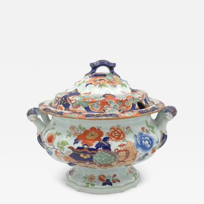 Large Masons Ironstone Tureen England circa 1830