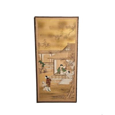 Large Meiji Painting Japan circa 1870